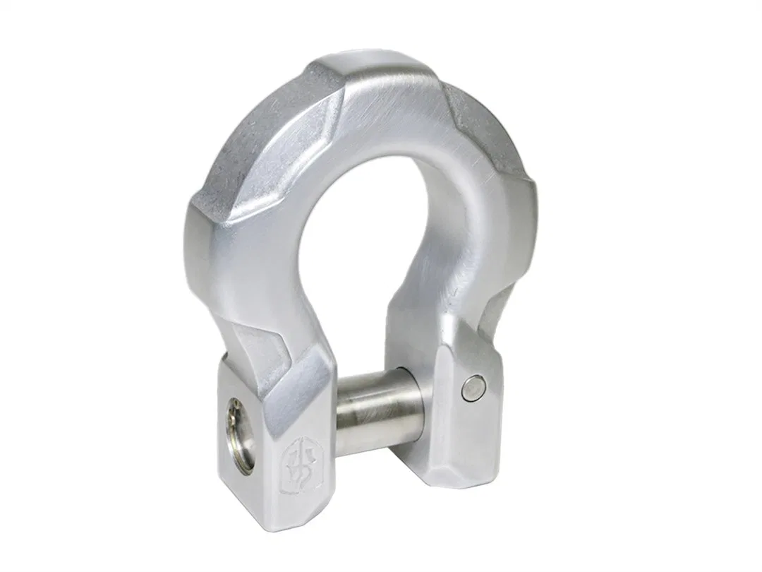 RG-SH087CZ – ROAD ARMOR Winch Cable Shackle Mount, 20000 Pound Load Capacity 7/8 Inch Shear Pin Raw Aluminum